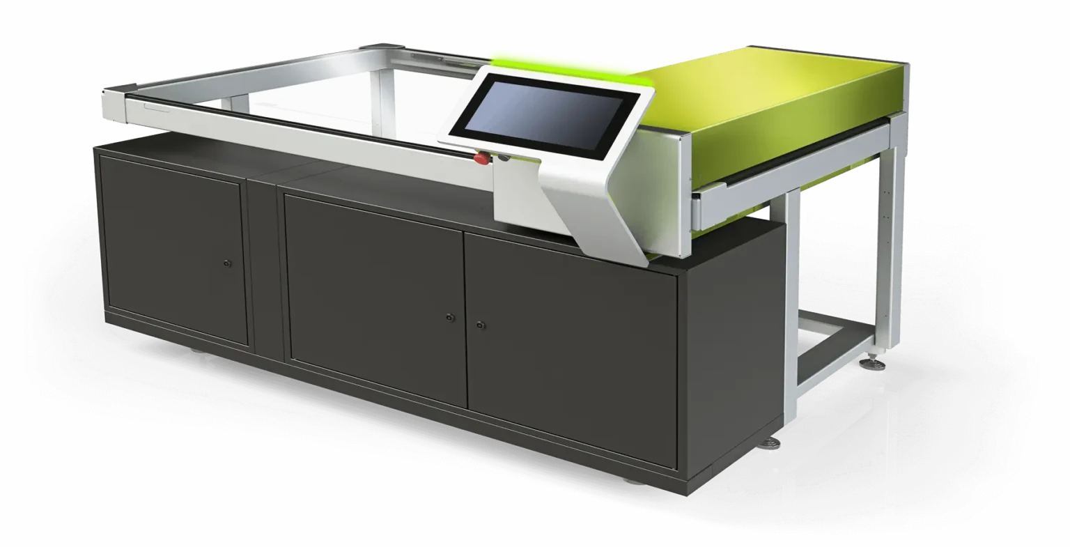 Large printer designed as a table