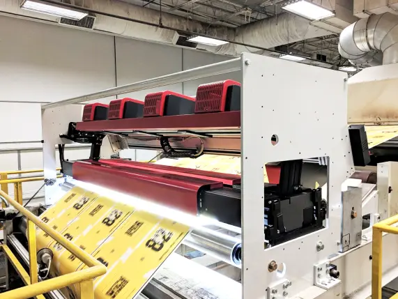 Packaging printing press
