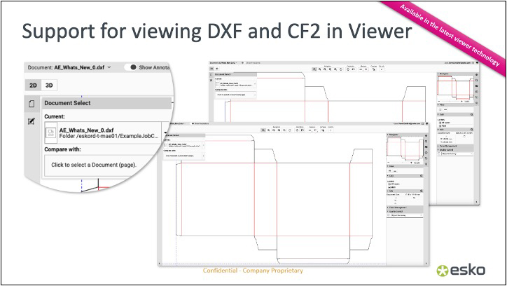Automation Engine DXF and CF2 Viewer