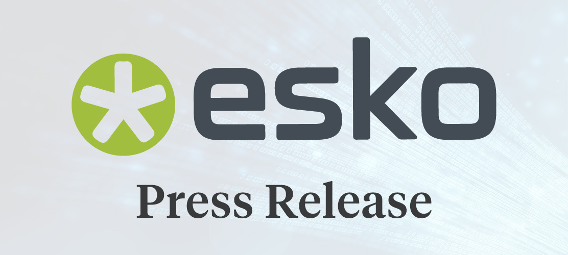 Esko logo above the words Press Release
