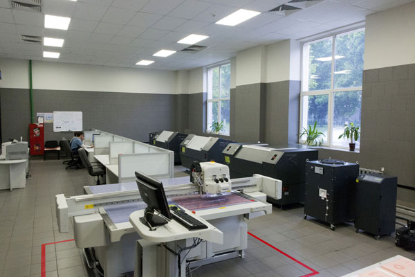 Image of Uniflex office with flexo platemaking machines
