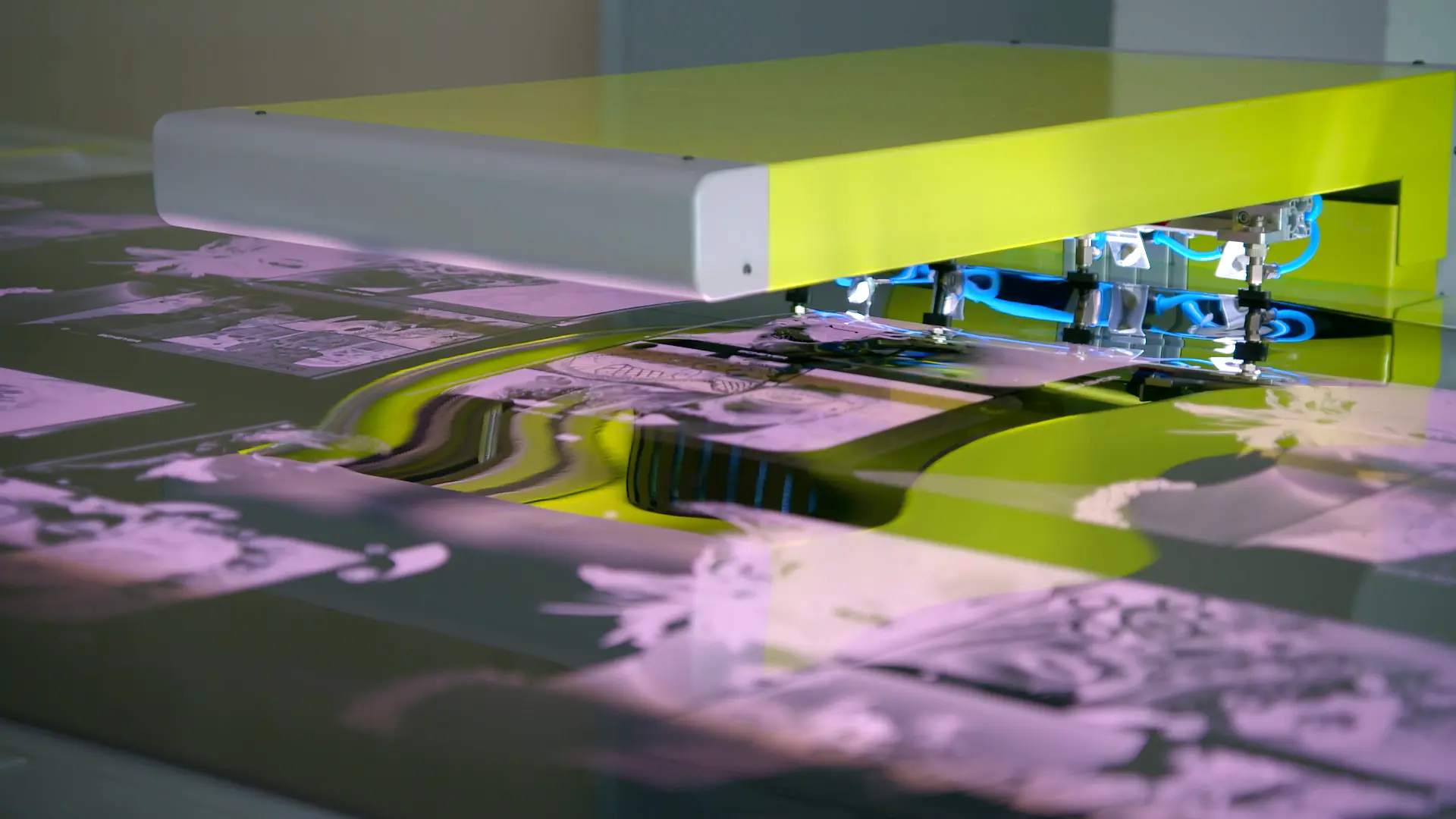 Machine zoomed in to the module