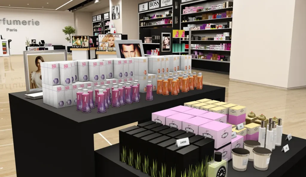 Render of shop in Store Visualizer