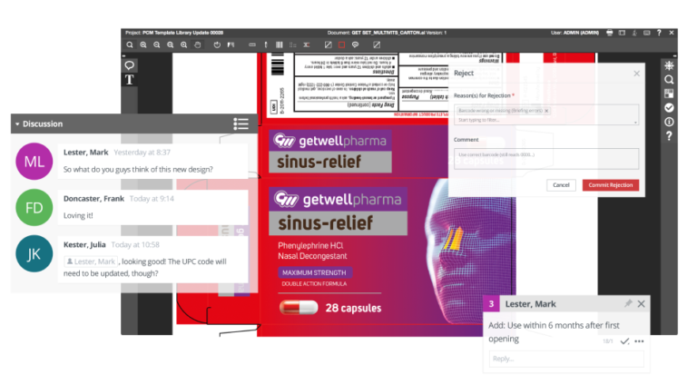 Template Digital Library