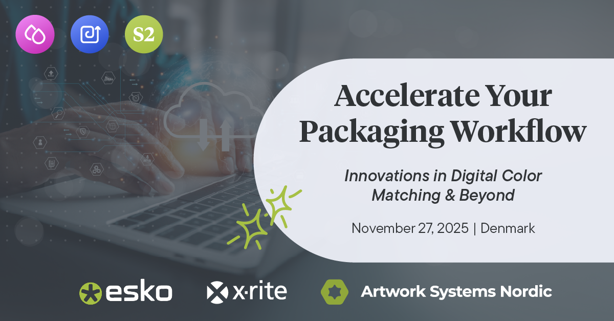 banner for Esko Innovation Day Copenhague