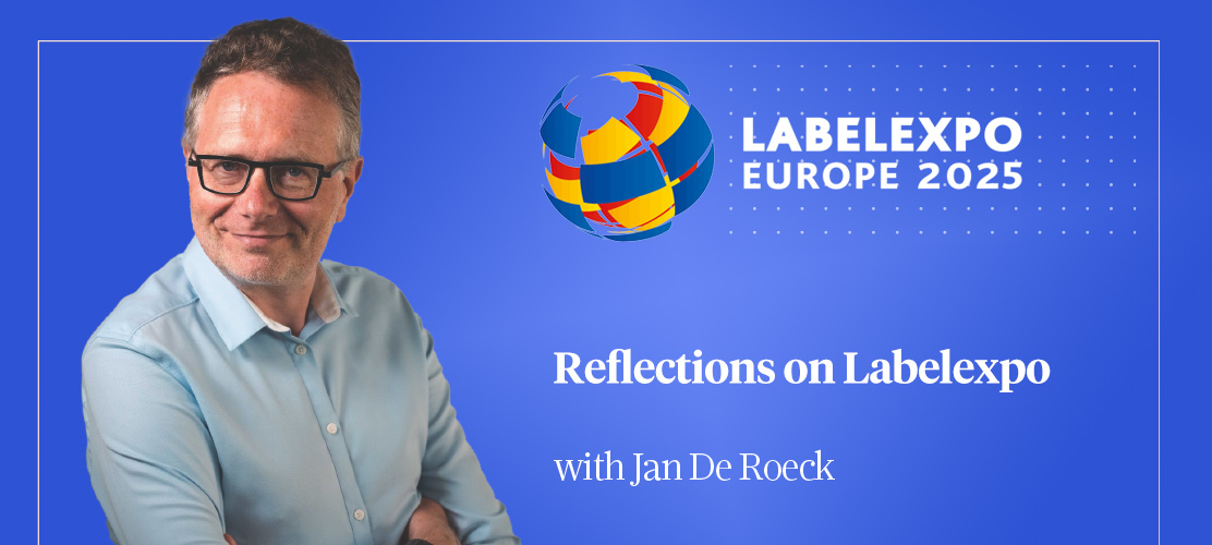 Reflections on Labelexpo banner