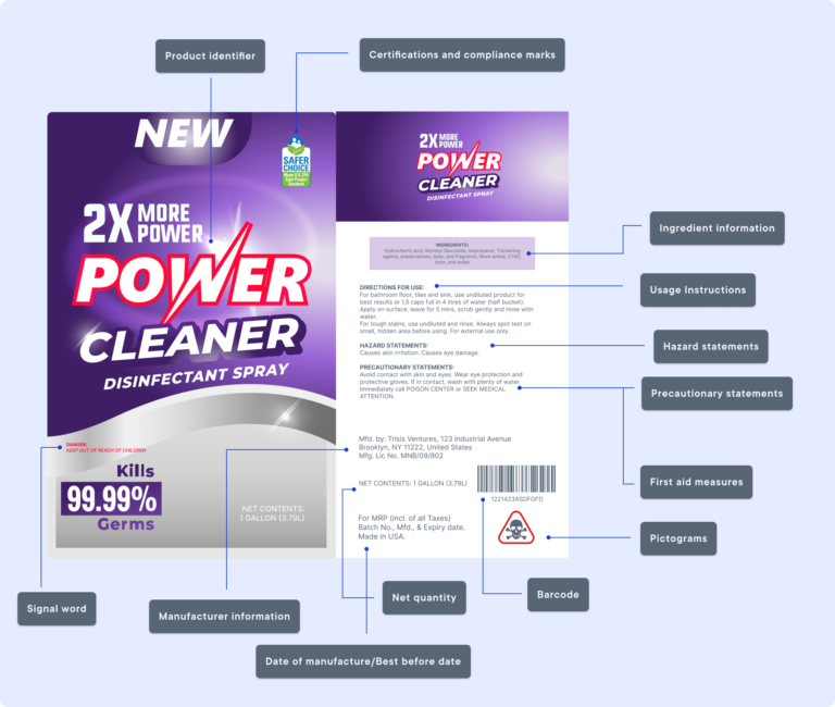 Breakdown Cleaner Label Your Guide to Home Cleaning Labeling Requirements 2026
