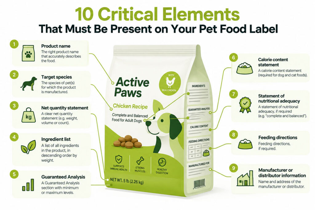 10 Critical Elements That Must Be Present on Your Pet Food Label